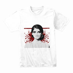 Masked Elegance: Gothic Lady Statement Tee