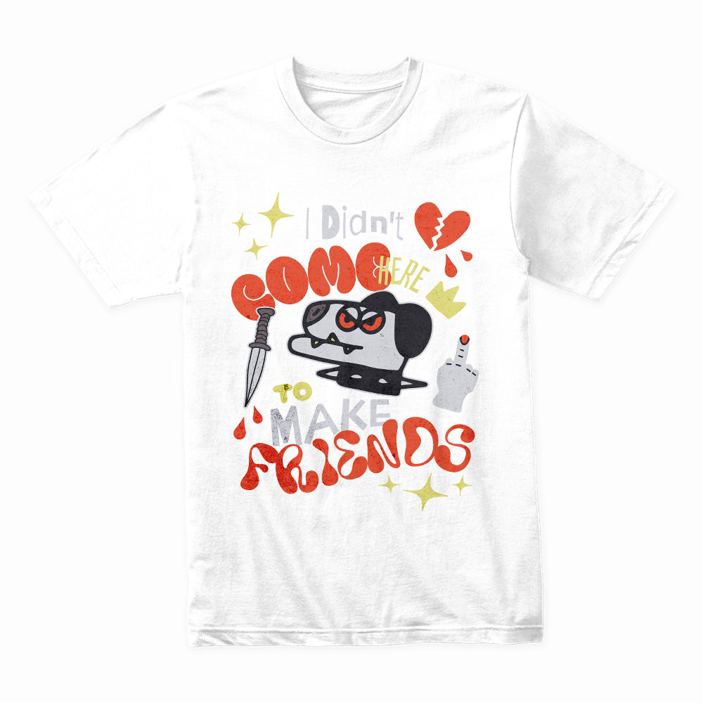 Savage Mood: No Friends Needed Tee