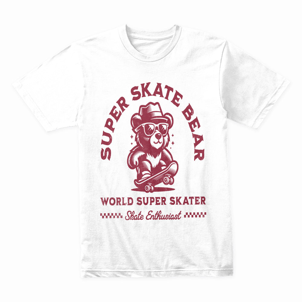 Retro Roll: Super Skate Bear Tee