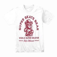 Retro Roll: Super Skate Bear Tee