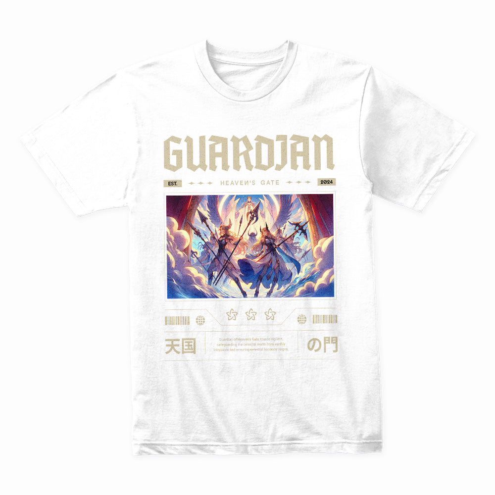 Celestial Wardens: Guardian of Heaven’s Gate Tee