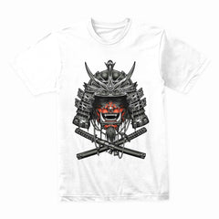 Wrathful Ronin: Crimson Oni Samurai Tee