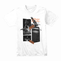 Phase Shift: Surreal Life Collage Statement Tee