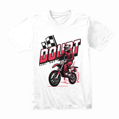 When in Doubt, Throttle It Out – Motocross Racing T-Shirt