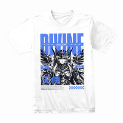 Divine Ascent: Neon Angelic Street Tee