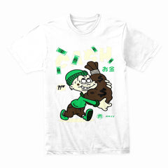 Cash Craze: Retro Heist Hustle Tee