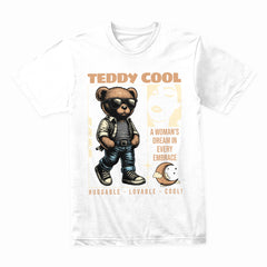 Suave Snuggler: Teddy Cool Romance Tee
