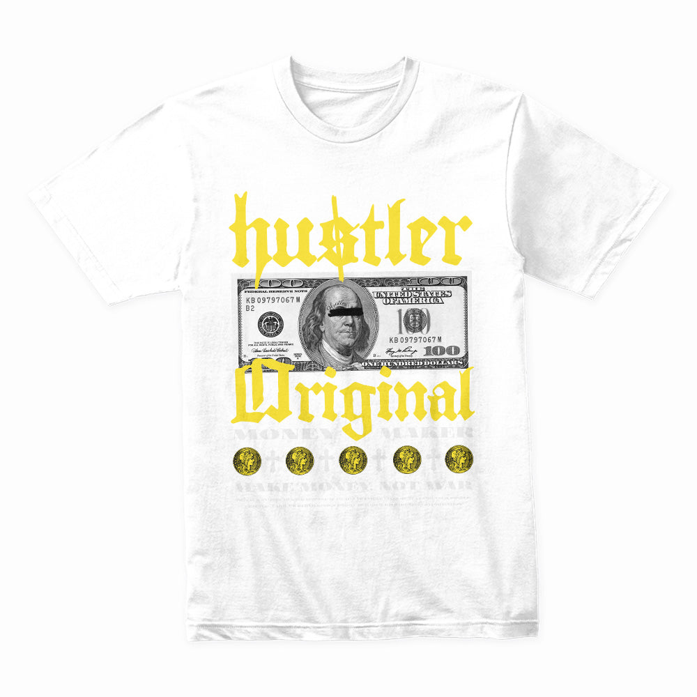 OG Hustler Tee – “Make Money, Not War” Classic Streetwear