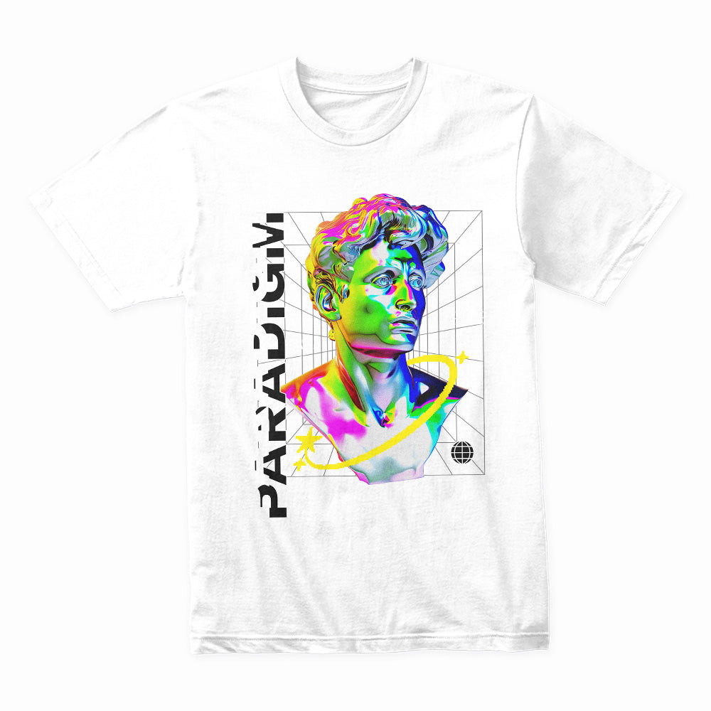 Paradigm Shift: Neo-Classical Cyber Art Tee