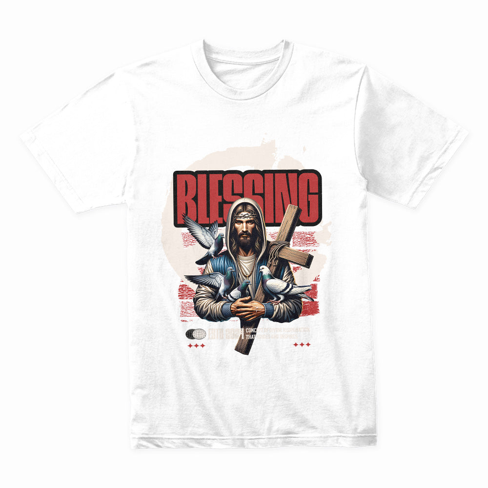 Divine Blessing: Faith & Illumination Tee