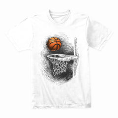 Clutch Shot: Final Frame Basketball Tee