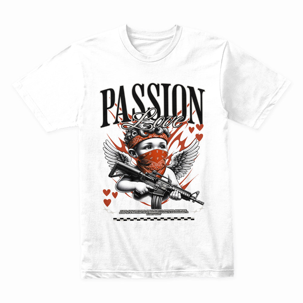 Urban Cupid: Passion & Chaos Streetwear Tee