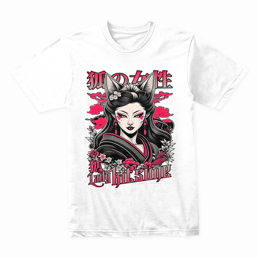 Lady Kitsune: Spirit of the Fox Flame Tee