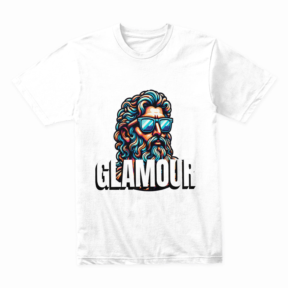 Zeus in Shades: Godly Glam Tee