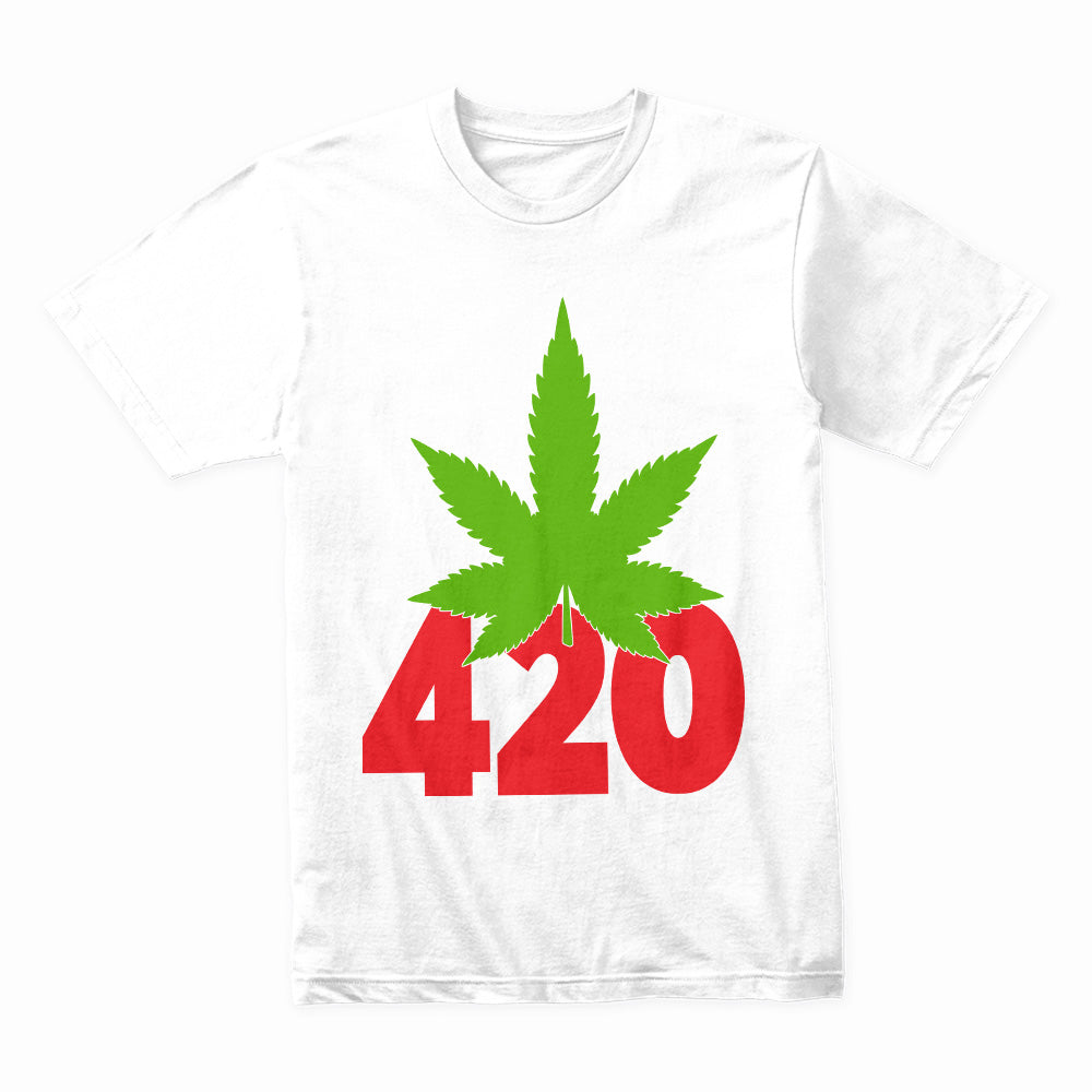 Blaze Bold: Classic 420 Leaf Tee