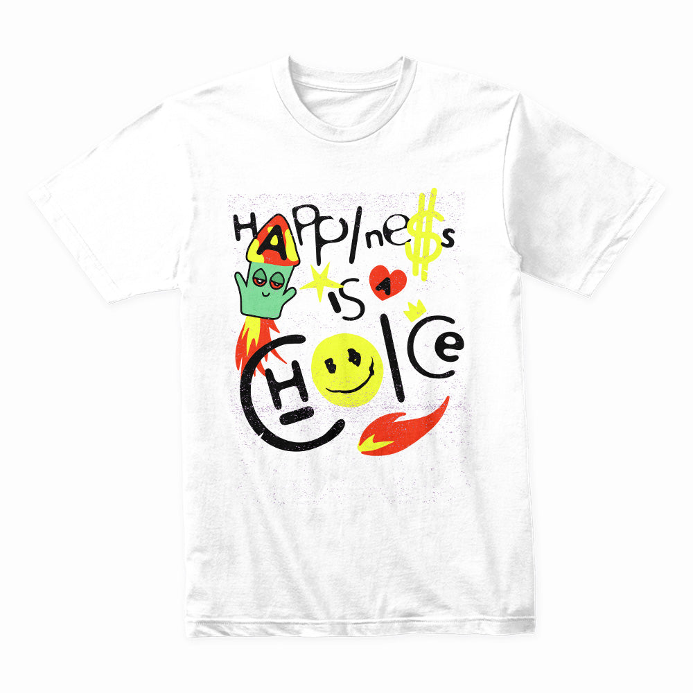 Cosmic Joyride – Happiness Is a Choice Tee