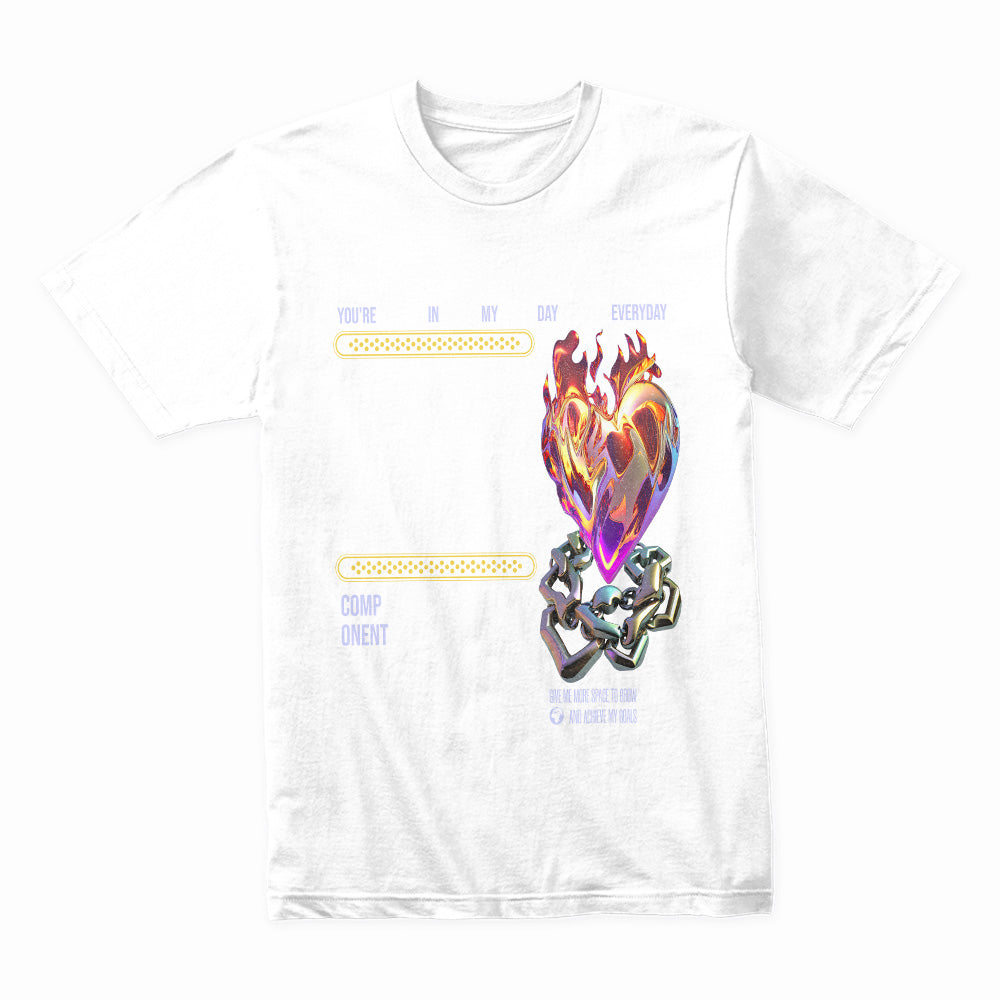 Toxic Heart – Love in Chains Y2K Tee