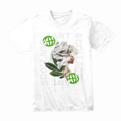 Collage Mind: Abstract Fusion Tee