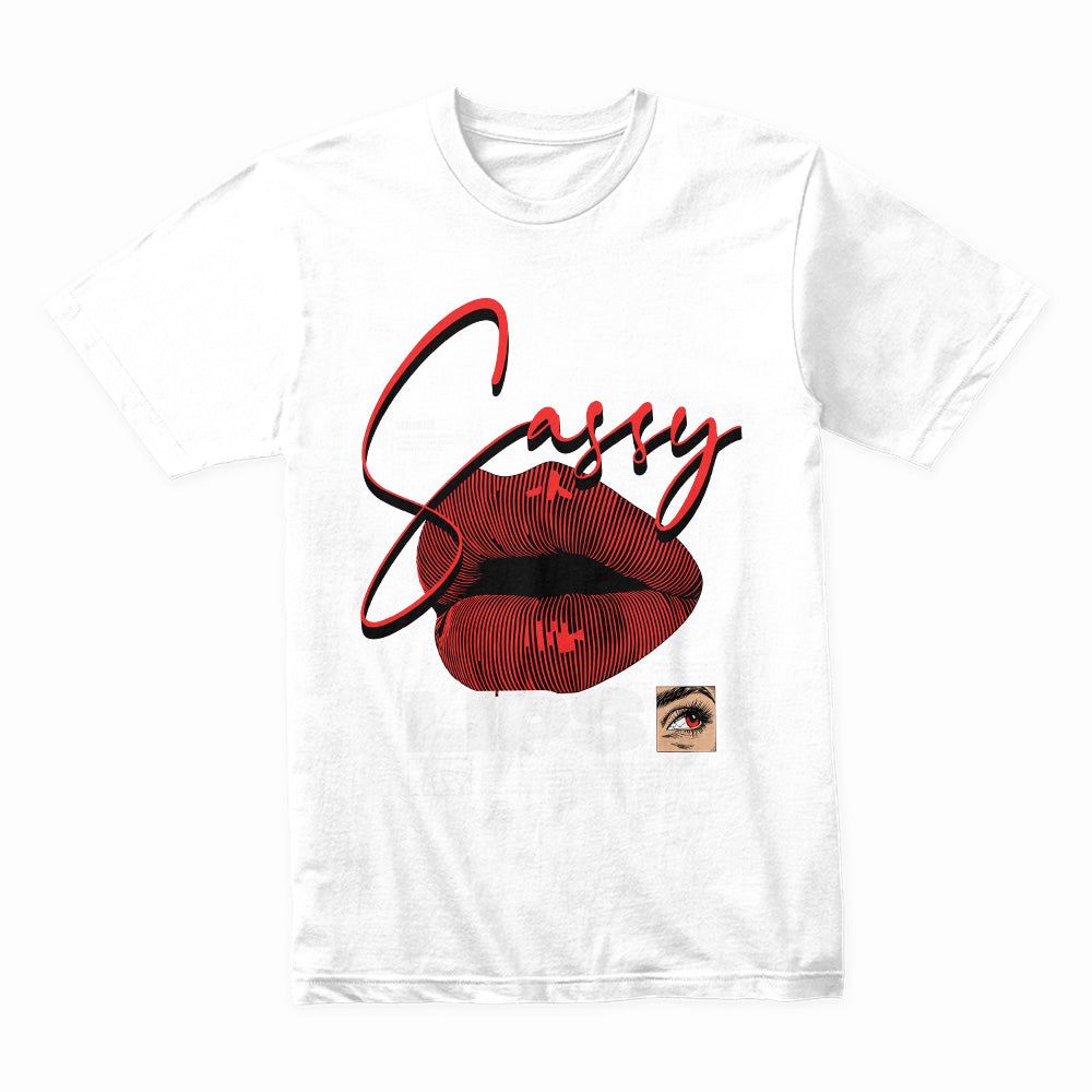 Sassy Lips: Bold Expression Tee