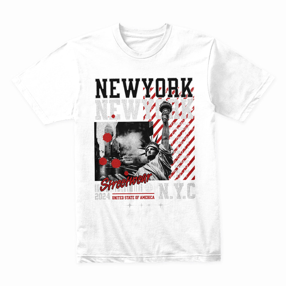 Concrete Pulse: NYC Streetwear Legacy Tee