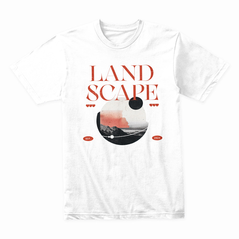 TerraNova Drift – Abstract Landscape Tee