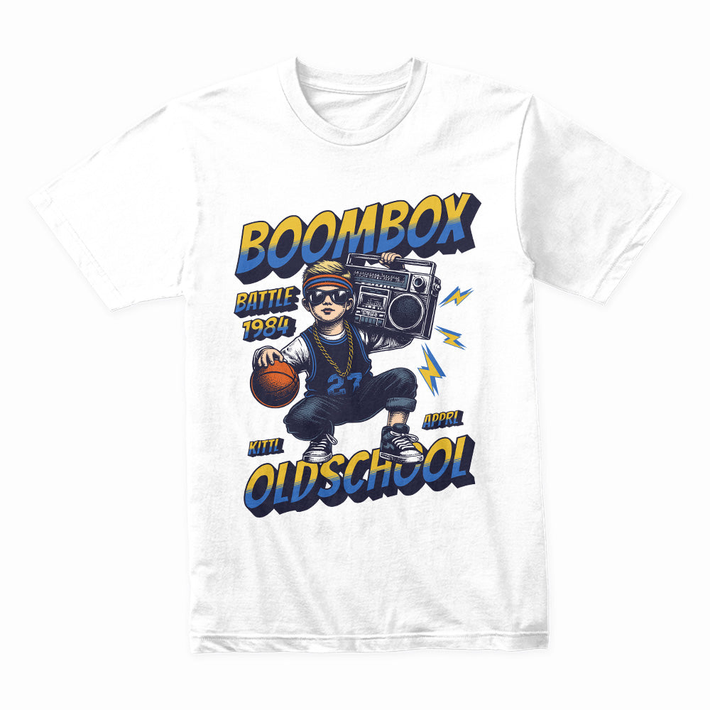 Boombox Battle: Old School Vibe Tee