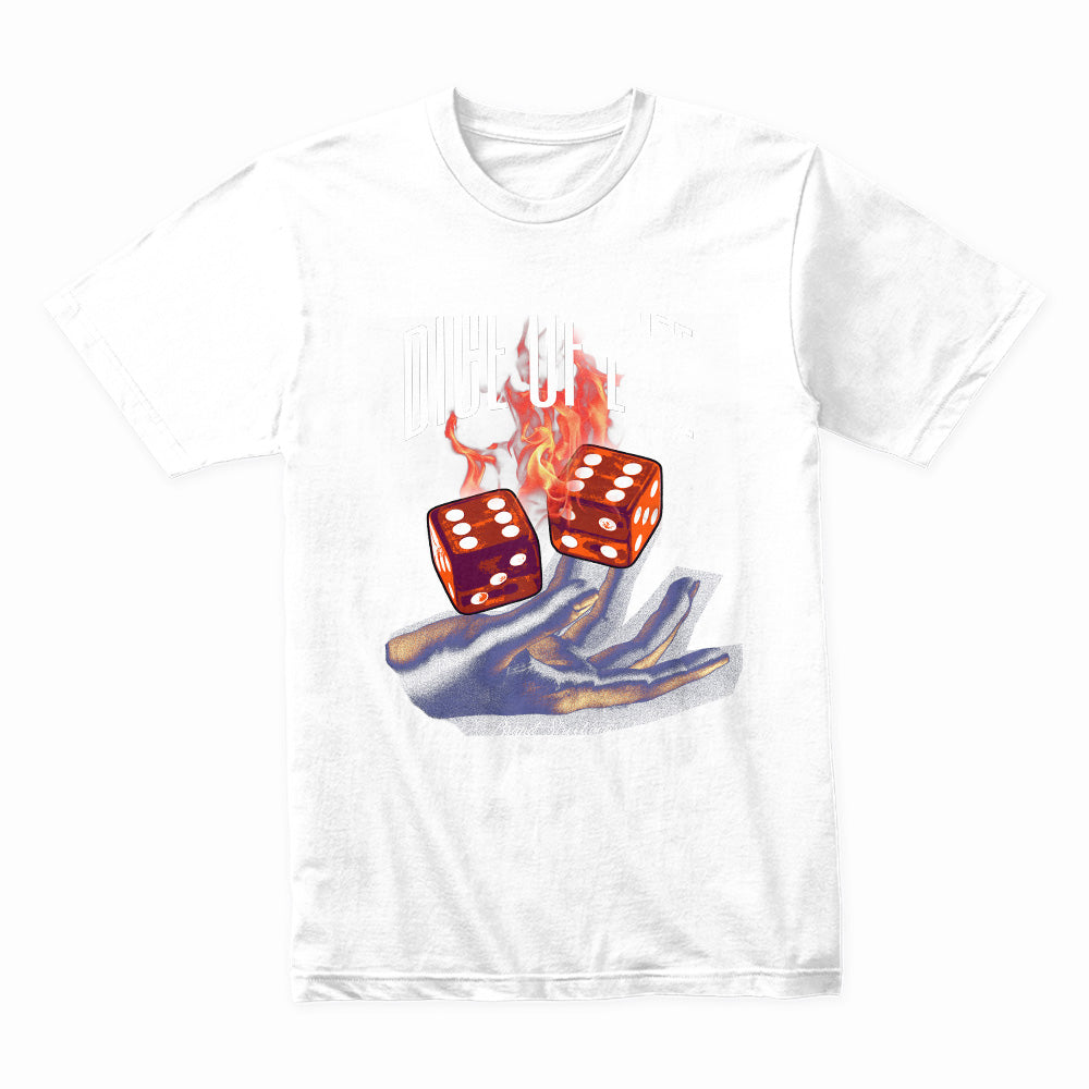 Dice of Life: Fire & Fate Tee