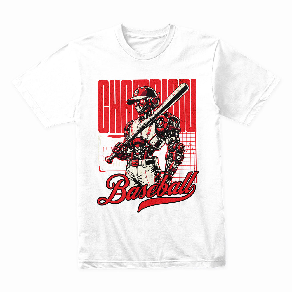 Cyber Slugger: Mech Baseball Champion Tee