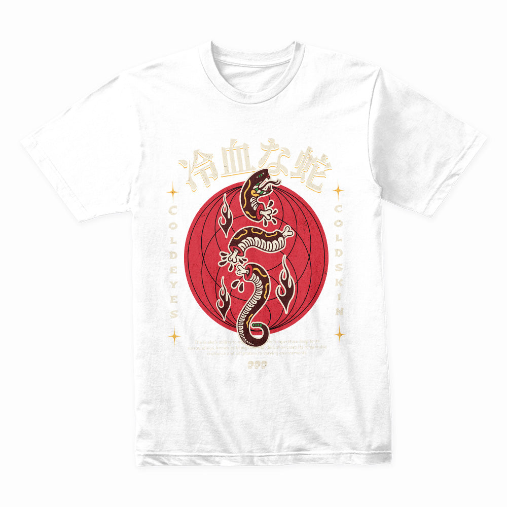 Cold Eyes, Cold Skin: Serpent Spirit Tee