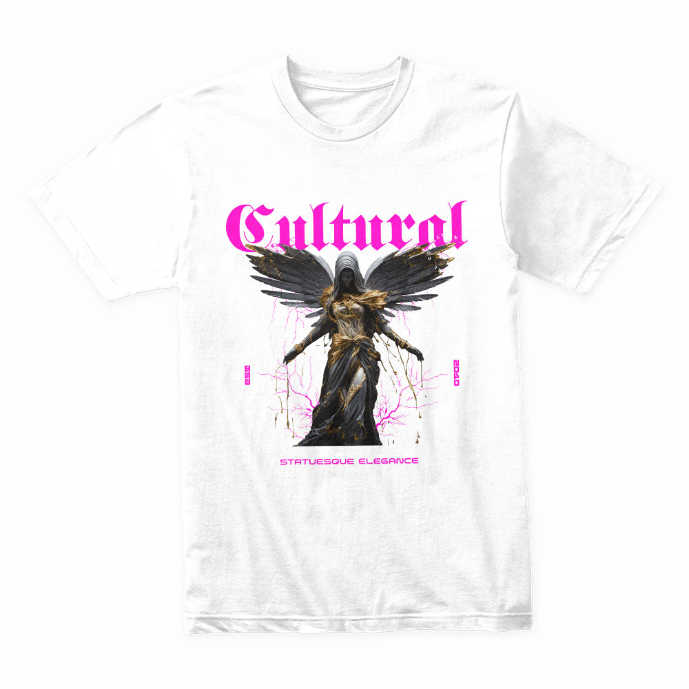 Cultural Guardian: Statuesque Streetwear Tee