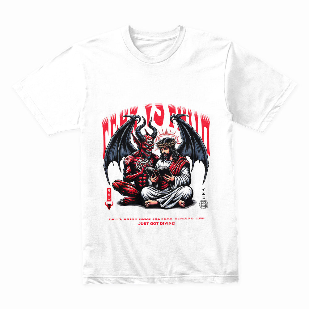 Faith vs. Fear: The Divine Dialogue Tee