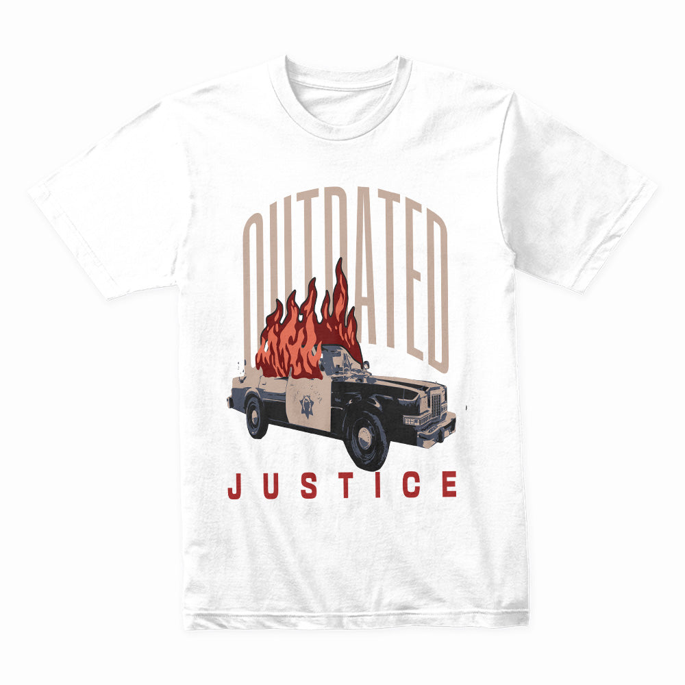Outdated Justice: Flames of Change Tee