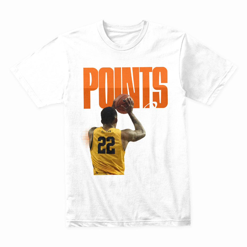 Clutch Shot: Points King Basketball Tee