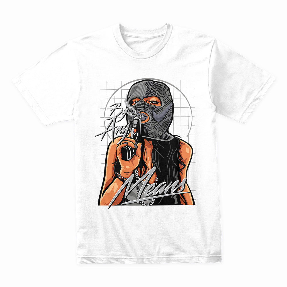 By Any Means: Rebel Femme Tee