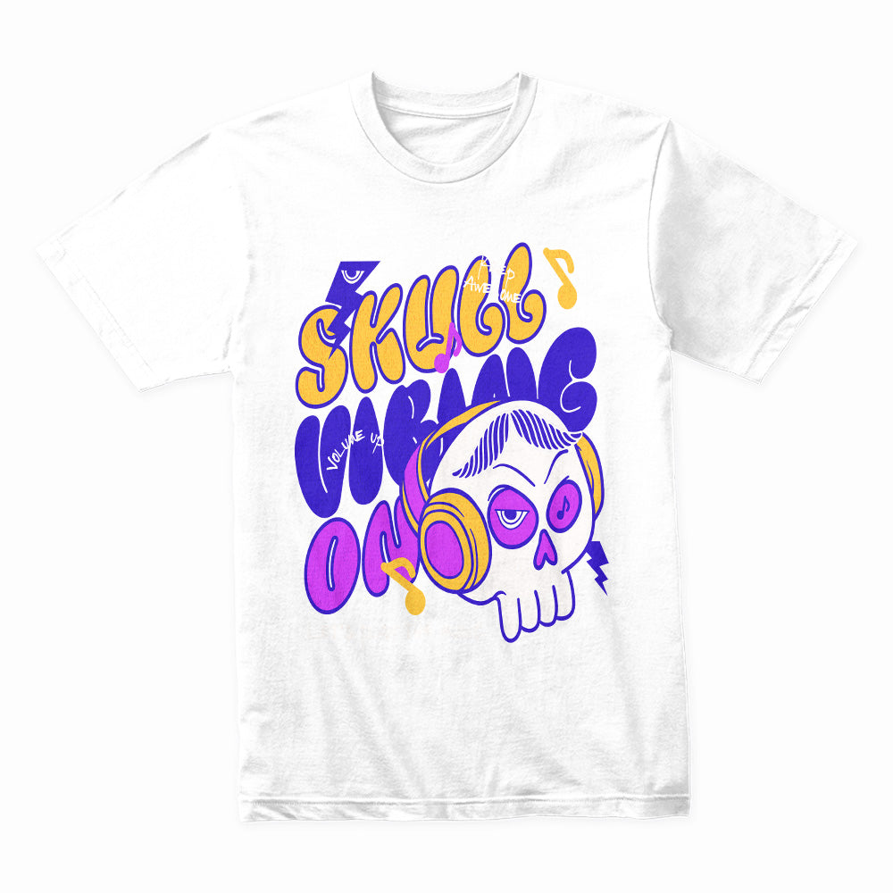 Volume Up: Skull Vibe Music Tee