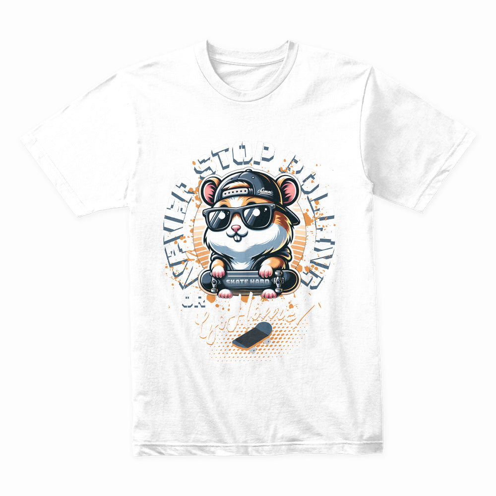 Rad Rodent: Never Stop Rolling Tee