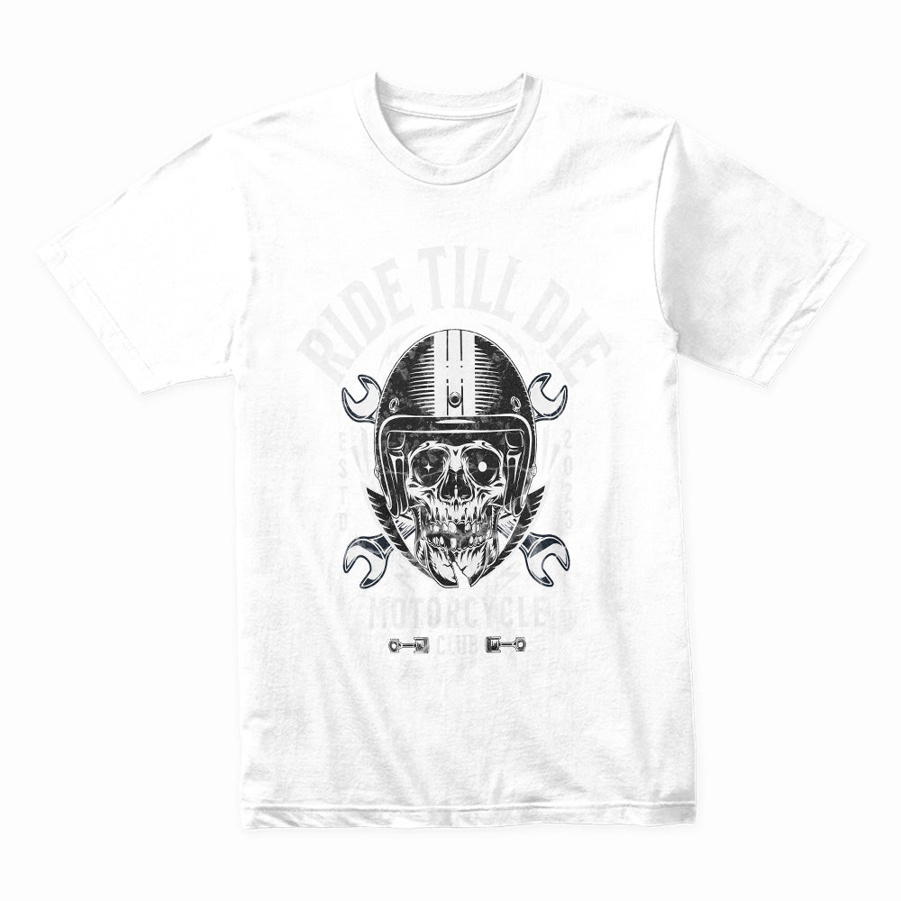 Eternal Throttle: Ride Till Die Motorcycle Tee