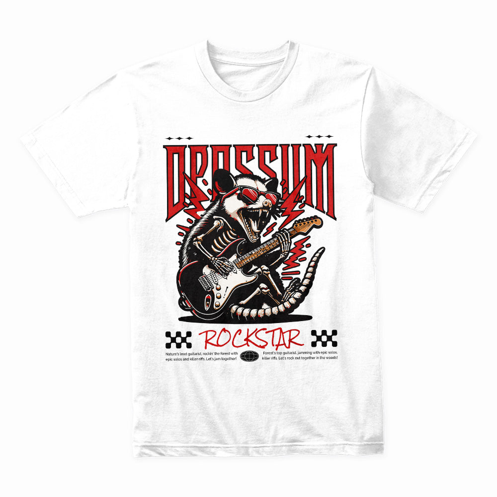 Riff Ripper: Opossum Rockstar Tee