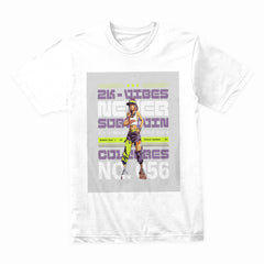 Cyber Neon Vibes: Never Subdue Streetwear Tee