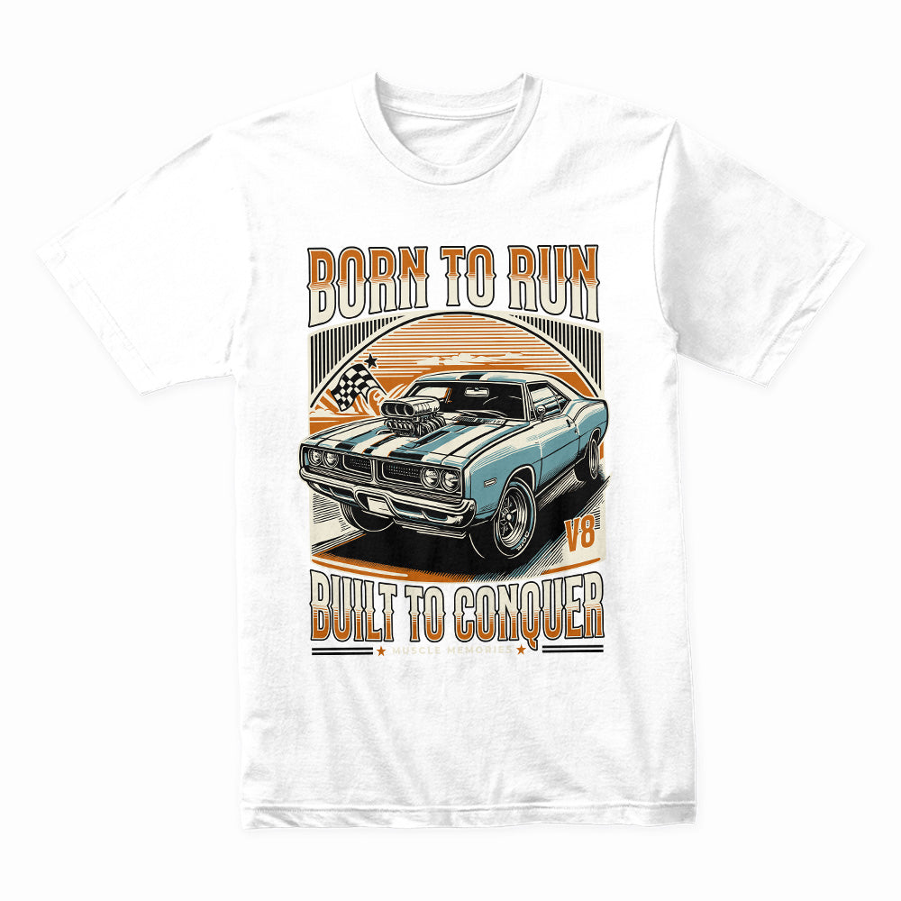 Born to Run: V8 Muscle Legends Tee