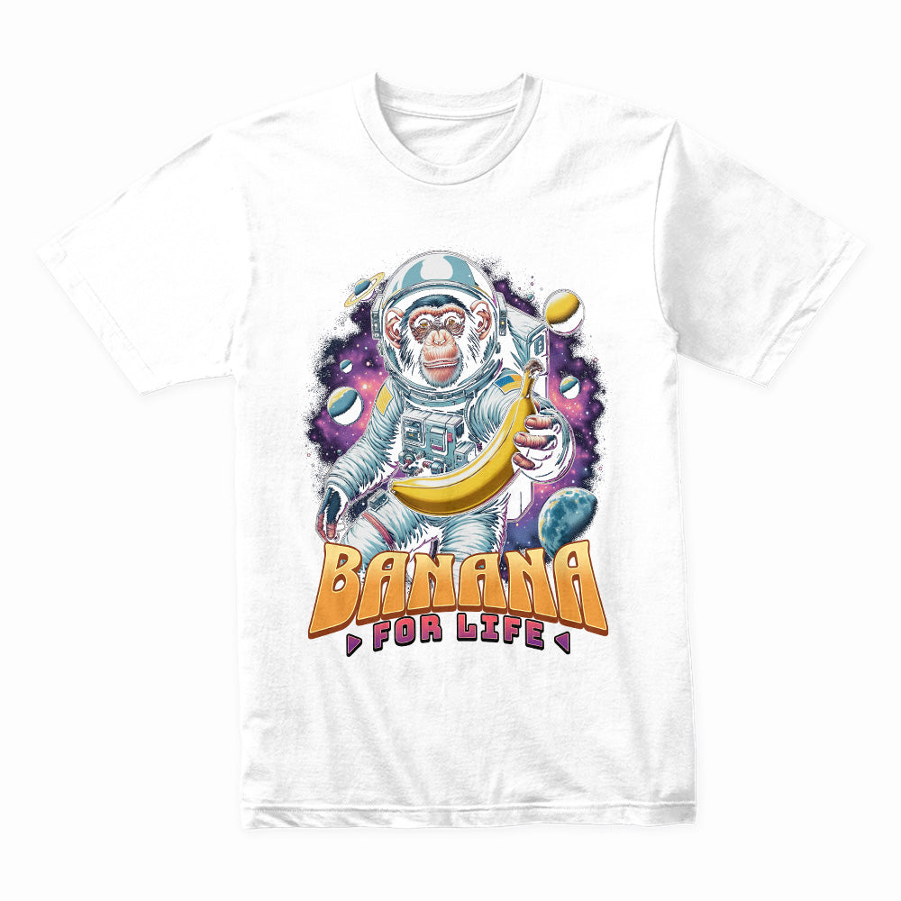 Banana For Life: Space Chimp Adventure Tee