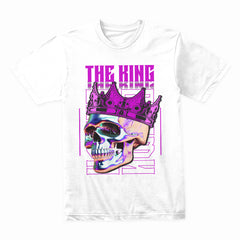 The King: Neon Skull Royalty Tee