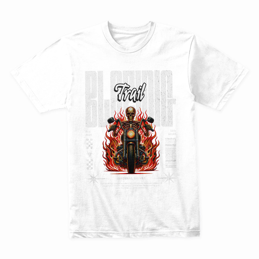 Blazing Trail T-Shirt – Infernal Rides & Untamed Speed