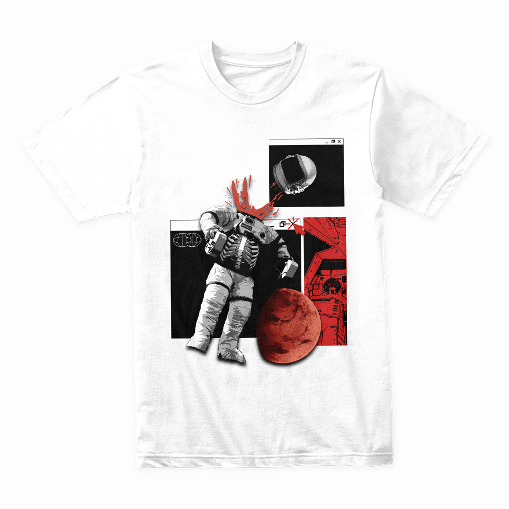 Cosmic Thriller: Astronaut Horror Tee