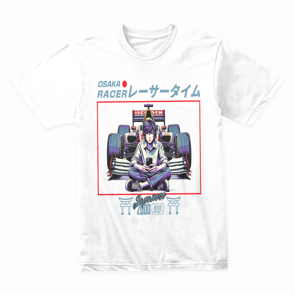 Osaka Racer: Neo-Tokyo Drift Culture Tee