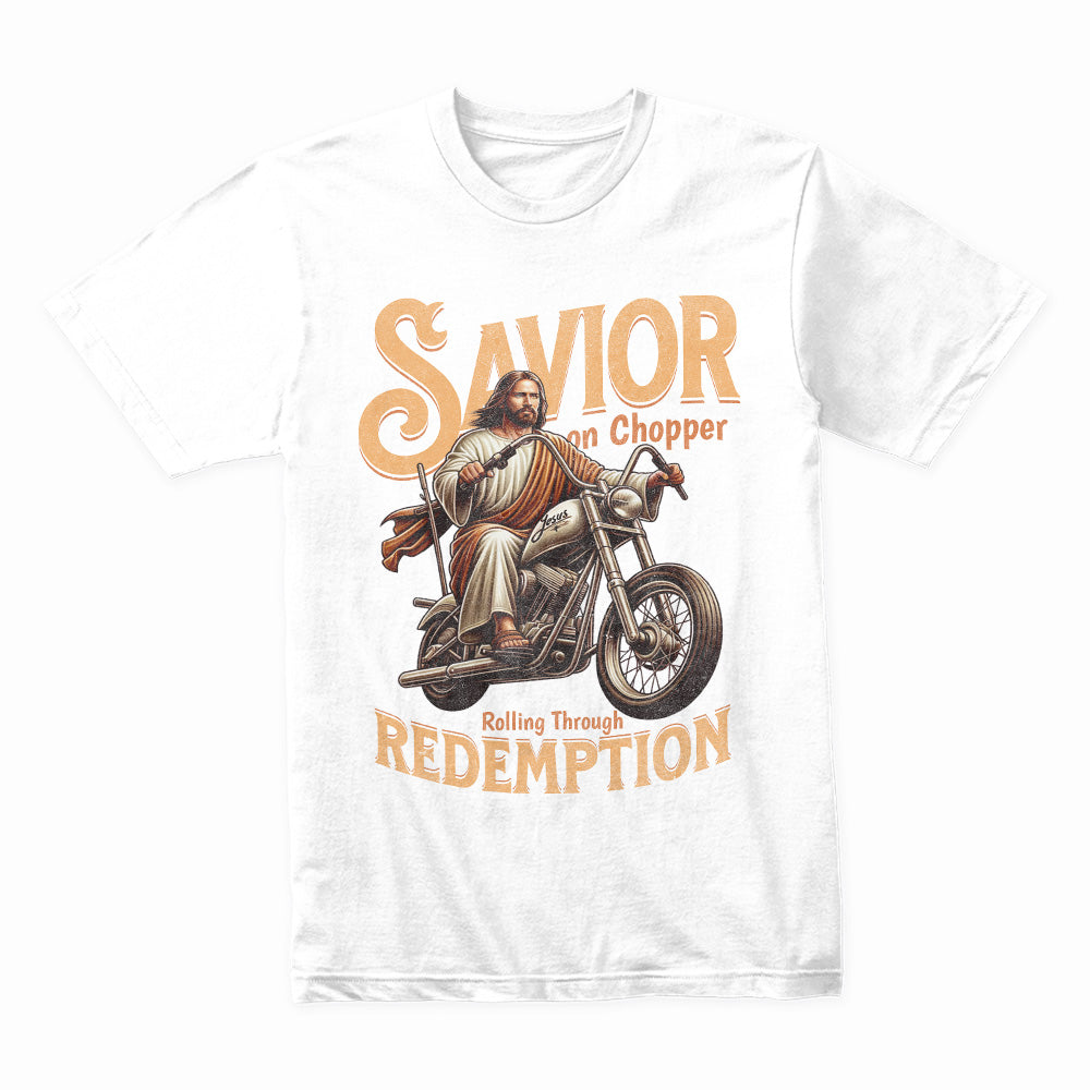 Redemption Rider: Savior on Chopper Graphic Tee