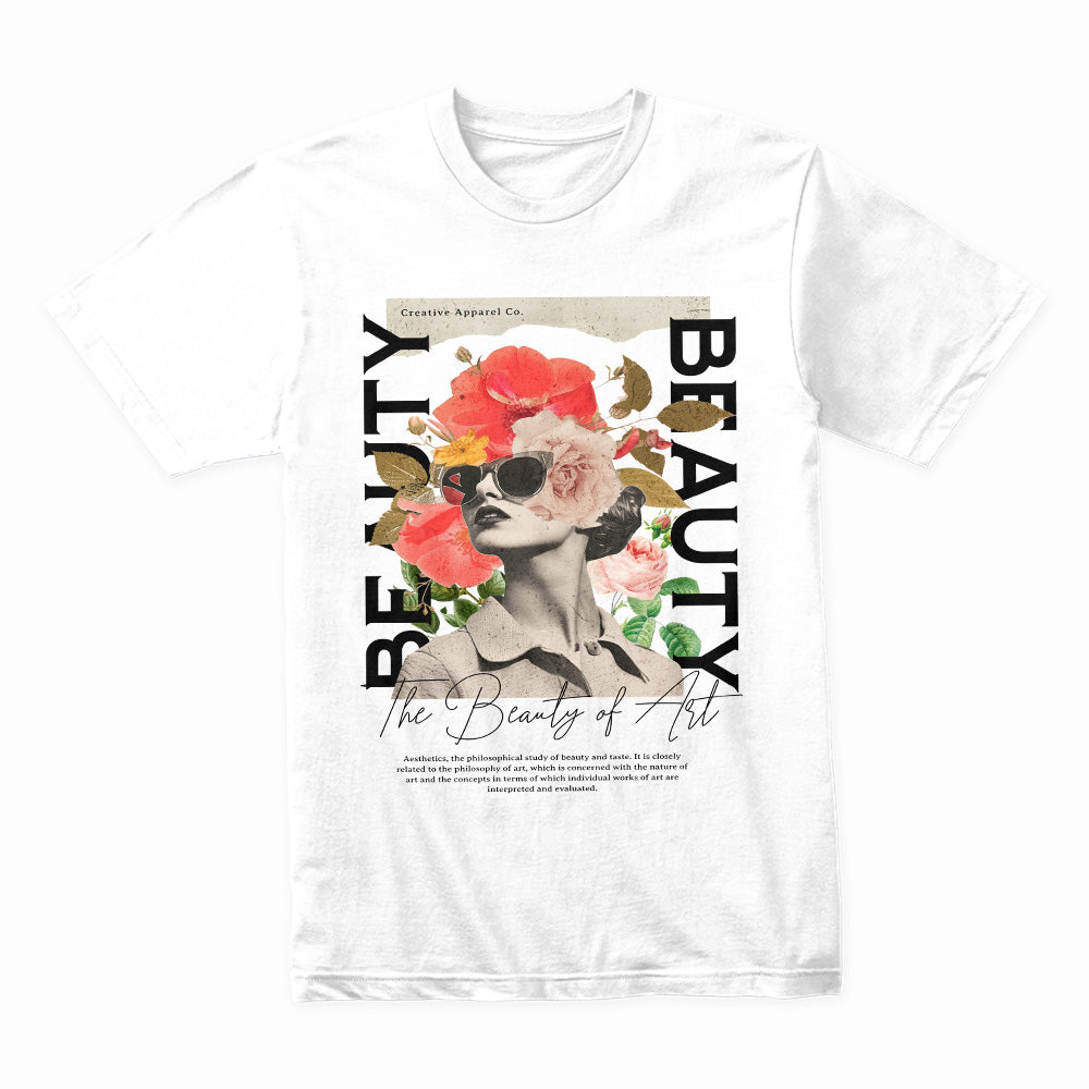 Floral Muse Retro Chic Tee