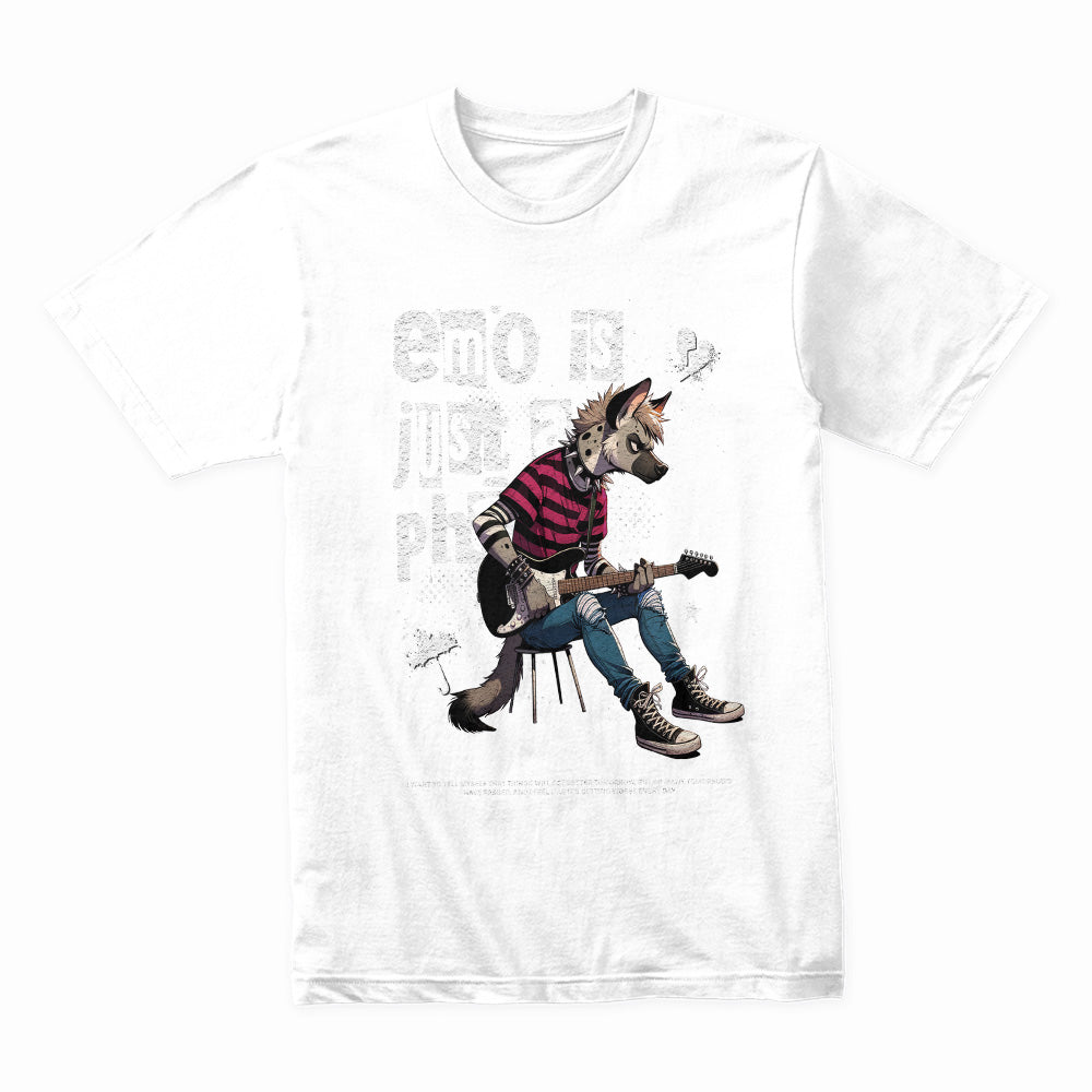 Heartstrings & Howls: Emo Phase Furry Tee