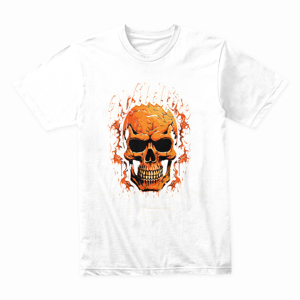 Wildfire Skull: Courage & Resilience Graphic Tee