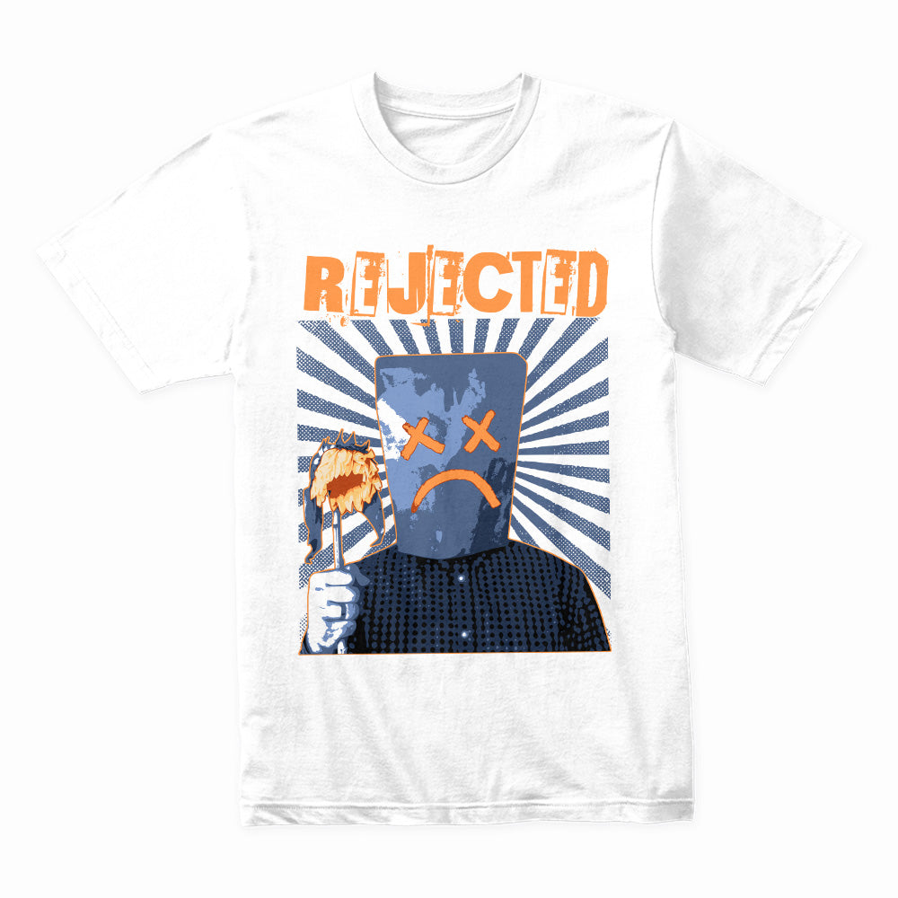 Rejected" Distressed Graphic Tee